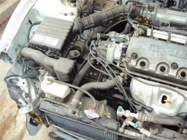 1995 HONDA DELSOL, 1.6L AUTO Si, COLOR WHITE, STK A15206